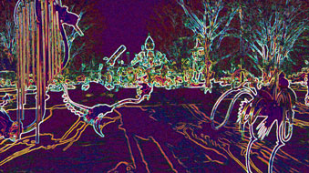 forevertron & birds; photo by fibitz